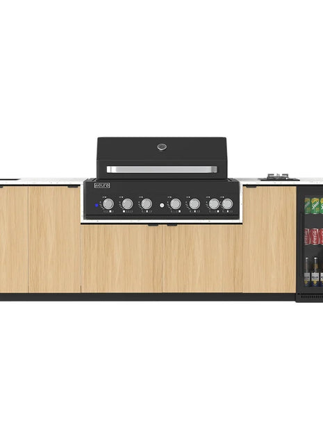 Euro Outdoor Kitchen MADRID - 3.37 Metres Backyard Kitchens Euro