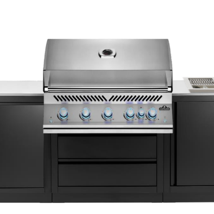 Napoleon 38-inch Modular Outdoor Kitchen with Infrared Side Burner Modular Outdoor Kitchens Napoleon