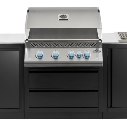 Napoleon 32-inch Modular Outdoor Kitchen with Infrared Side Burner Modular Outdoor Kitchens Napoleon