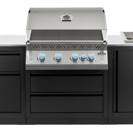 Napoleon 32-inch Modular Outdoor Kitchen with Infrared Side Burner Modular Outdoor Kitchens Napoleon
