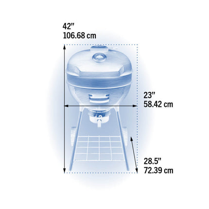 Professional 22 Charcoal Kettle Charcoal Barbecues Napoleon