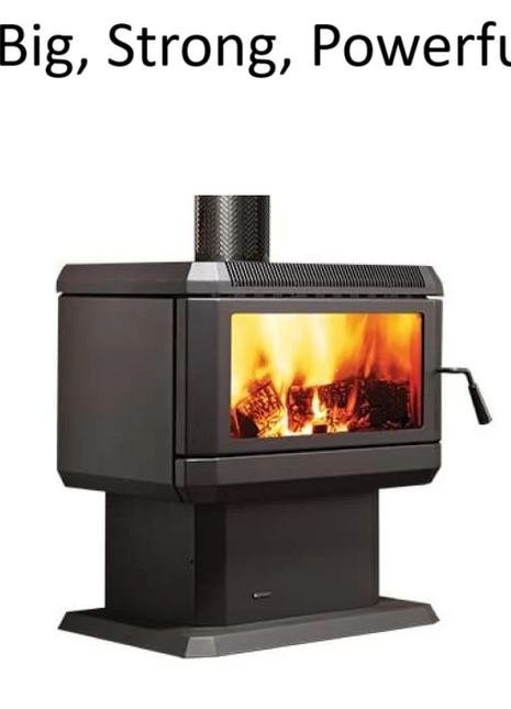 Regency Hume - Heats up to 320m² Wood Heater Regency