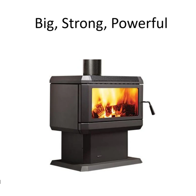 Regency Hume - Heats up to 320m² Wood Heater Regency