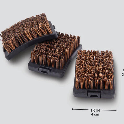 REPLACEMENT BRUSH HEADS- PALMYRA- 3PCS Accessories for Barbeques Broil King