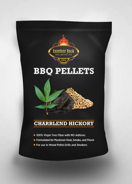 Lumberjack Smoking Pellets | Char/Hickory Blend Lumberjack