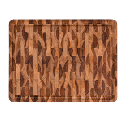 End Grain Teakwood Board 47 x 30 cm Accessories for Barbeques TRAMONTINA   