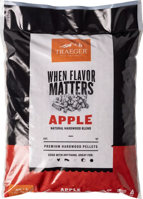 APPLE PELLETS Barbecue Fuel Traeger
