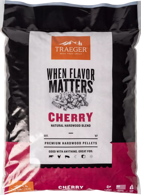 CHERRY PELLETS Barbecue Fuel Traeger