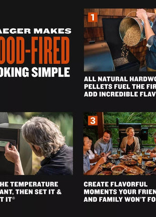 Traeger Pro 780 BBQ Smokers and Pellet Grills Seabreeze