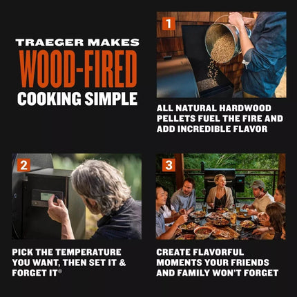 Traeger Woodridge Pro Pellet Grill BBQ Smokers and Pellet Grills Traeger