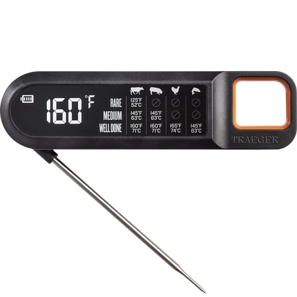 Traeger Instant Read Thermometer Accessories for Barbeques Traeger