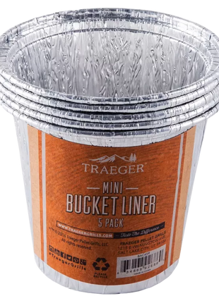GREASE BUCKET LINERS - 5 PACK Accessories for Barbeques Traeger