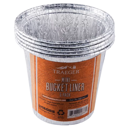 GREASE BUCKET LINERS - 5 PACK Accessories for Barbeques Traeger