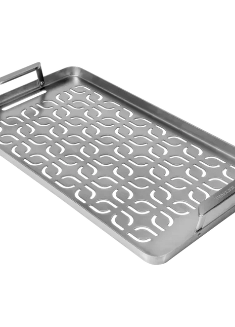 Traeger ModiFIRE Fish & Veggie Stainless Steel Grill Tray Accessories for Barbeques Traeger