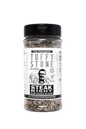 Tuffy Stone "Steak Night" Prime Seasoning BBQ Rubs and Sauces The Que Club