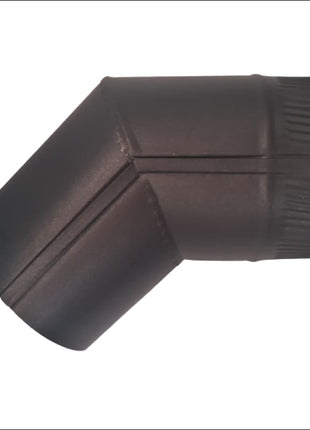 6 Inch 45 Degree Elbow | Metallic Black Accessories for Heaters Masport Heating   