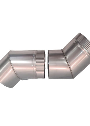 6 Inch 45 Degree Elbow - Stainless Steel Accessories for Heaters Masport Heating   