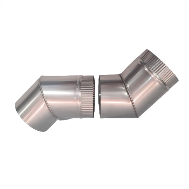6 Inch 45 Degree Elbow - Stainless Steel Accessories for Heaters Masport Heating   