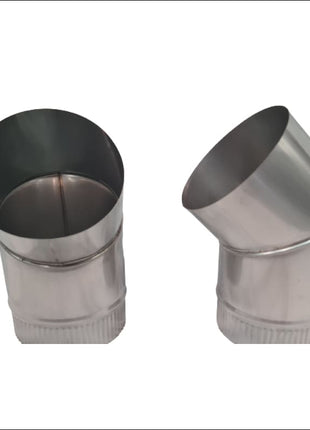 6 Inch 45 Degree Elbow - Stainless Steel Accessories for Heaters Masport Heating   
