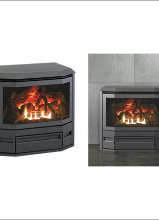 Archer Free Standing Heater | Rear Flue | FS100 Gas Log Fire Archer