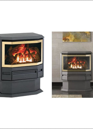 Archer Free Standing Heater | Rear Flue | FS100 Gas Log Fire Archer