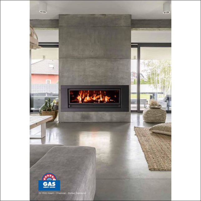 Archer Landscape Heaters | Linear IS1500 Gas Log Fire Archer