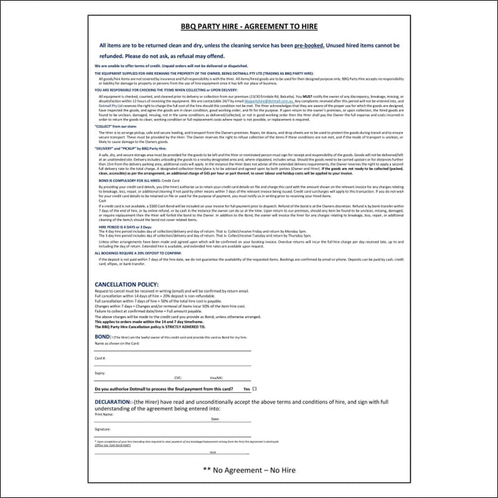 Heatlie BBQ Hire Four Day Weekend Party Hire Hot Things Barbecues