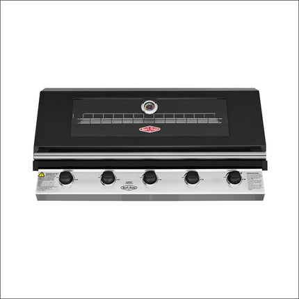 BeefEater 1200 Series 5 burner built In BBQ | black enamel Inbuilt Barbecues BeefEater Barbecues   