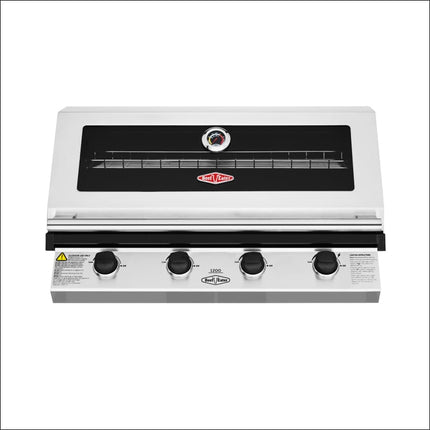 BeefEater 1200 Series 4 burner built In BBQ | stainless steel Inbuilt Barbecues BeefEater Barbecues   