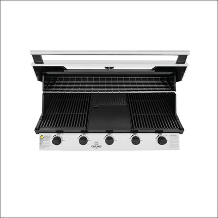 BeefEater 1200 Series 5 burner built In BBQ | stainless steel Inbuilt Barbecues BeefEater Barbecues   