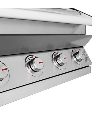 BeefEater 1600 Series 4 burner built In BBQ | stainless steel Inbuilt Barbecues BeefEater Barbecues   