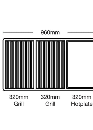 BeefEater Signature 3000E - 5 Burner Built-In BBQ, BS19952 Inbuilt Barbecues BeefEater Barbecues   