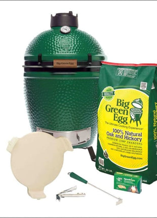 Medium Big Green Egg Built-In Bundle Charcoal Barbecues Big Green Egg - BGE   