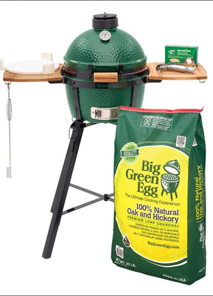 MiniMax Big Green Egg with Nest Bundle Charcoal Barbecues Big Green Egg - BGE   