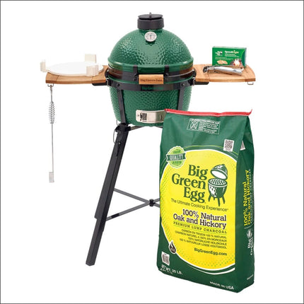 MiniMax Big Green Egg with Nest Bundle Charcoal Barbecues Big Green Egg - BGE   
