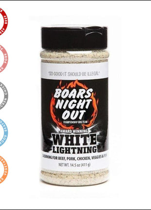 Boars Night Out White Lightning Rub BBQ Rubs and Sauces Hark   