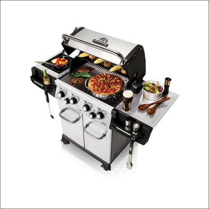 Broil King Regal S490 Pro - Stainless Steel - 4 Burner Natural Gas Grill Gas Barbecues Broil King   