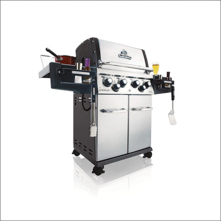 Broil King Regal S490 Pro - Stainless Steel - 4 Burner Natural Gas Grill Gas Barbecues Broil King   