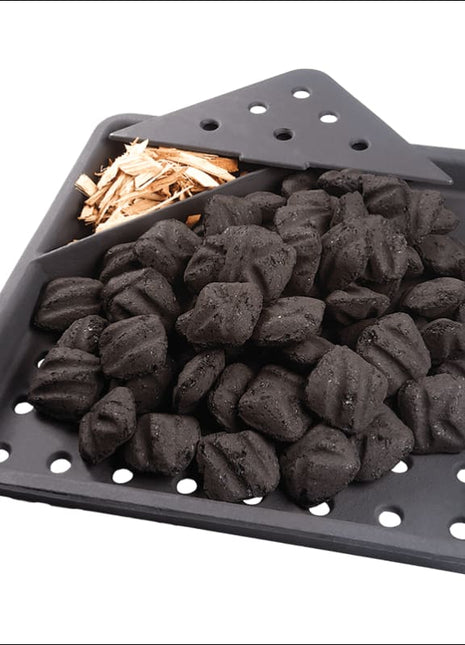 CAST IRON CHARCOAL AND SMOKER TRAY Accessories for Barbeques Napoleon   