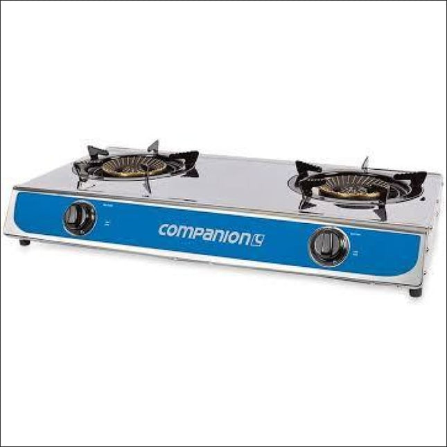 Companion Double Burner Wok Cooker Camping Companion   
