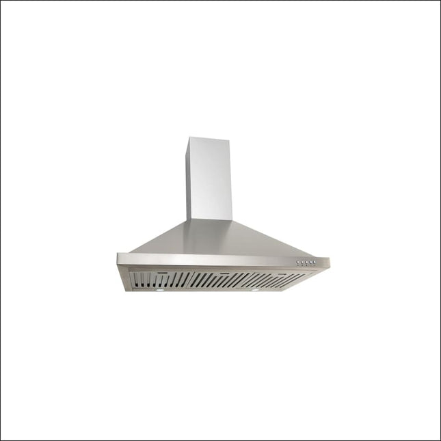 Euro | 90cm Stainless Steel Canopy Rangehood (S/Steel) Backyard Kitchens Euro   
