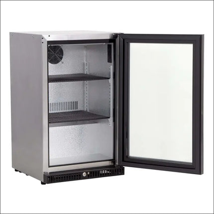 Gasmate 1 Door Glass Door Bar Fridge - 97L (Model BFR1080) for Outdoor Use Backyard Kitchens Gasmate   