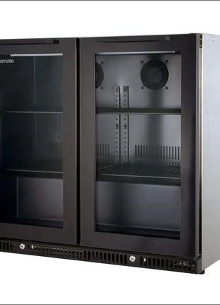Gasmate Nova MK2 Two Door Bar Fridge - 187L (Model BFR2088) for Outdoor Use Backyard Kitchens Gasmate
