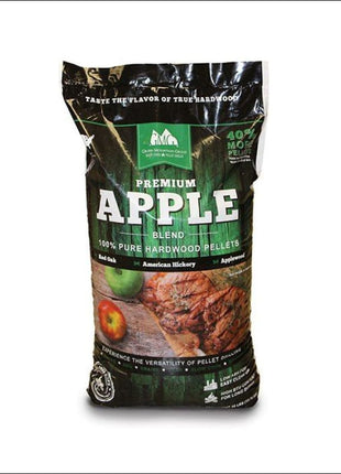 GMG Premium Apple Blend Pellets | 12.7 kg Bag Barbecue Fuel Green Mountain Grills GMG   