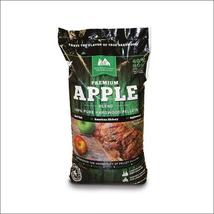 GMG Premium Apple Blend Pellets | 12.7 kg Bag Barbecue Fuel Green Mountain Grills GMG   