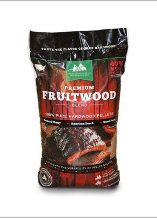 GMG Premium Fruitwood Blend Pellets - 12.7 kg bag Barbecue Fuel Green Mountain Grills GMG   