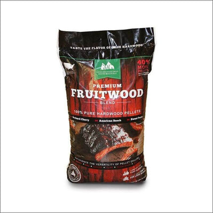 GMG Premium Fruitwood Blend Pellets - 12.7 kg bag Barbecue Fuel Green Mountain Grills GMG   
