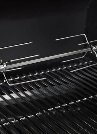 Rotisserie Kit PEAK / JB Accessories for Barbeques Green Mountain Grills GMG   