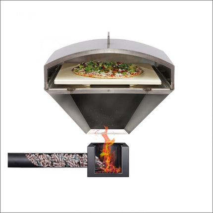 Wood-Fired Pizza Oven Large Accessories for Barbeques Green Mountain Grills GMG   