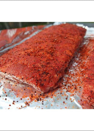 Hardcore Carnivore Red BBQ Rubs and Sauces The Que Club   